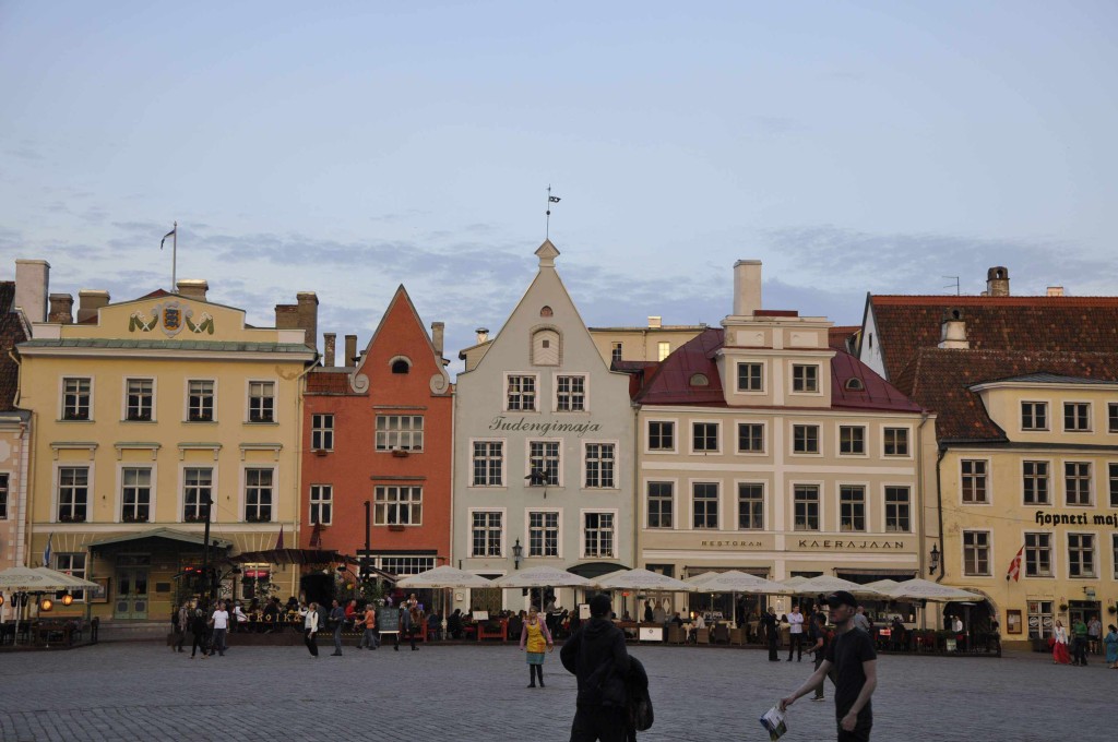 voyage tallin estonie town square