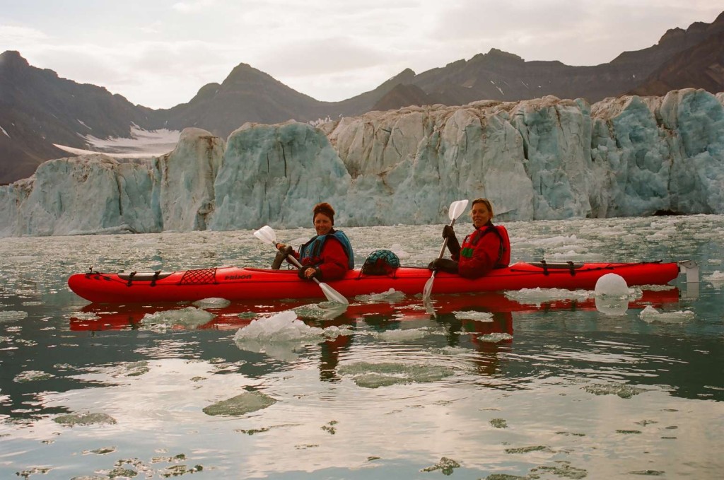 voyage Sptizberg kayak