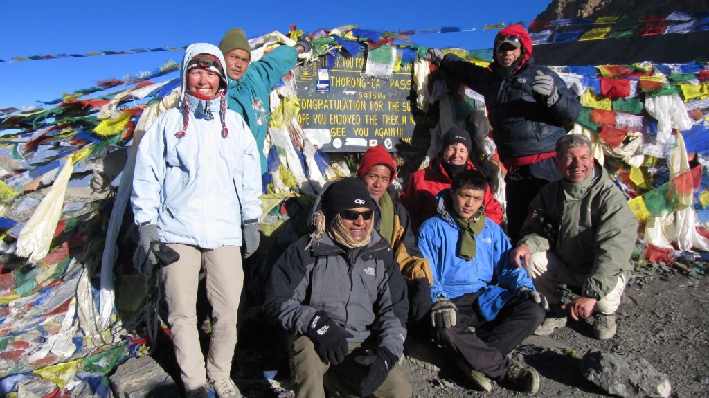 voyage nepal Thorung La - 5416m - The world's widest pass