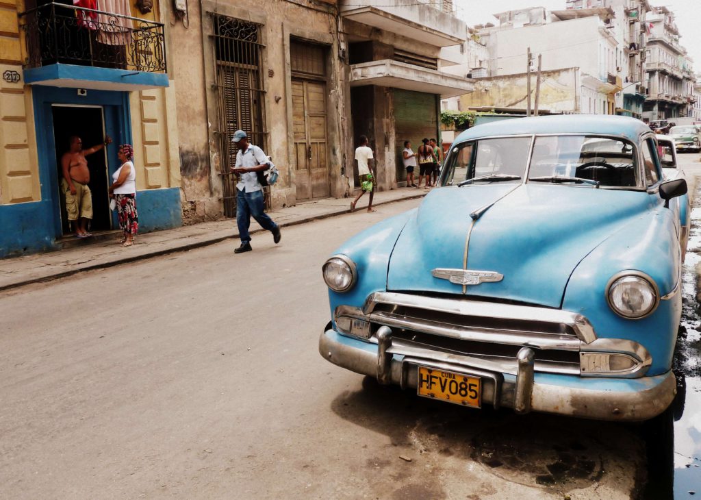 voyage cuba carte postale