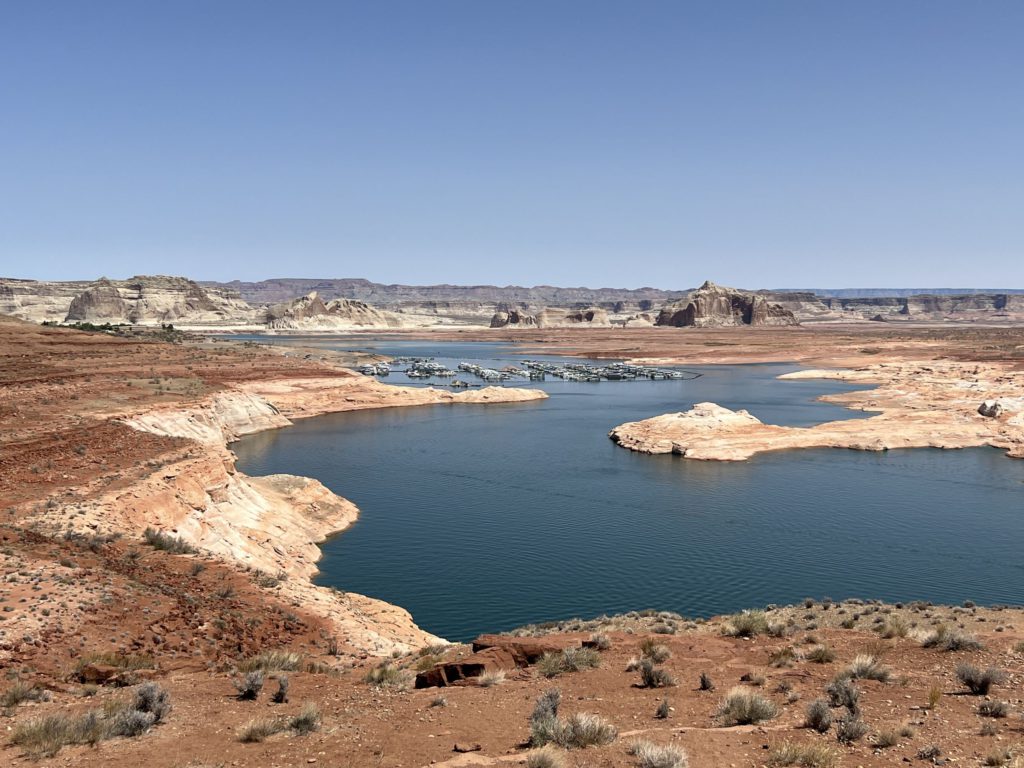 lake powell ouest americain voyage